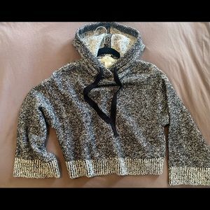 Ruby Moon Hooded Crop Sweater